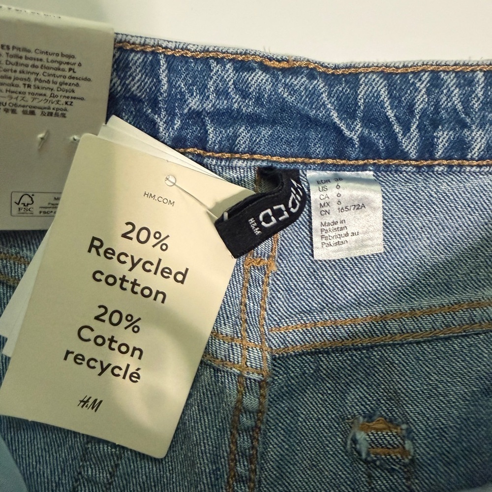 H&M Light Blue Skinny Jeans - Picture 3 of 3